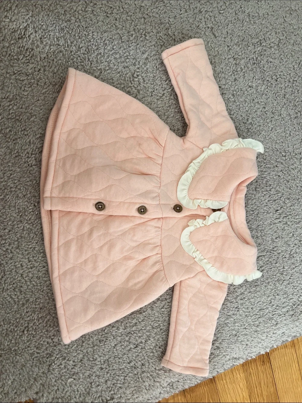 Pink baby girl jacket